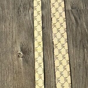 Michael Kors Gold Buckle Belt